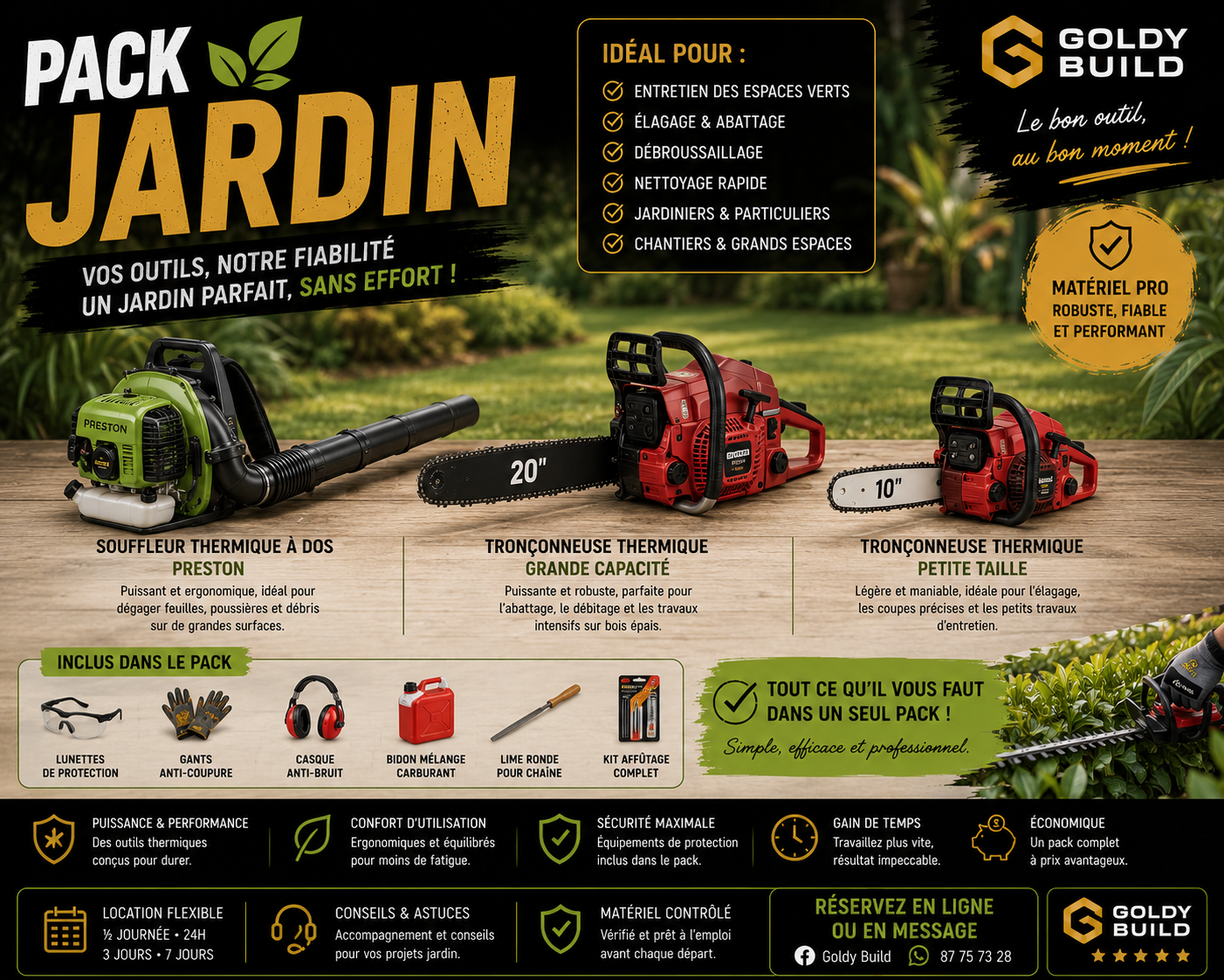 Pack Jardin